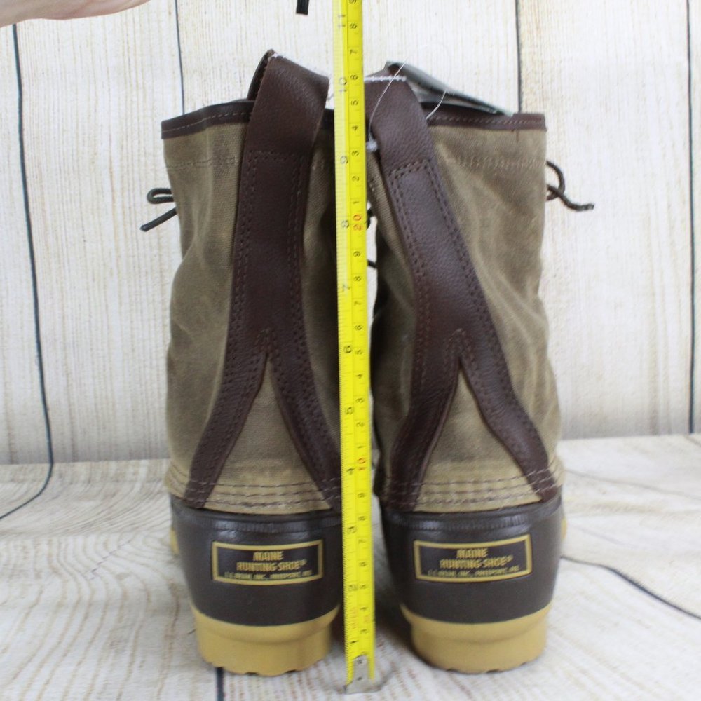 LL BEAN Signature Maine Hunting Duck Boots Size 9 - Picture 6 of 8